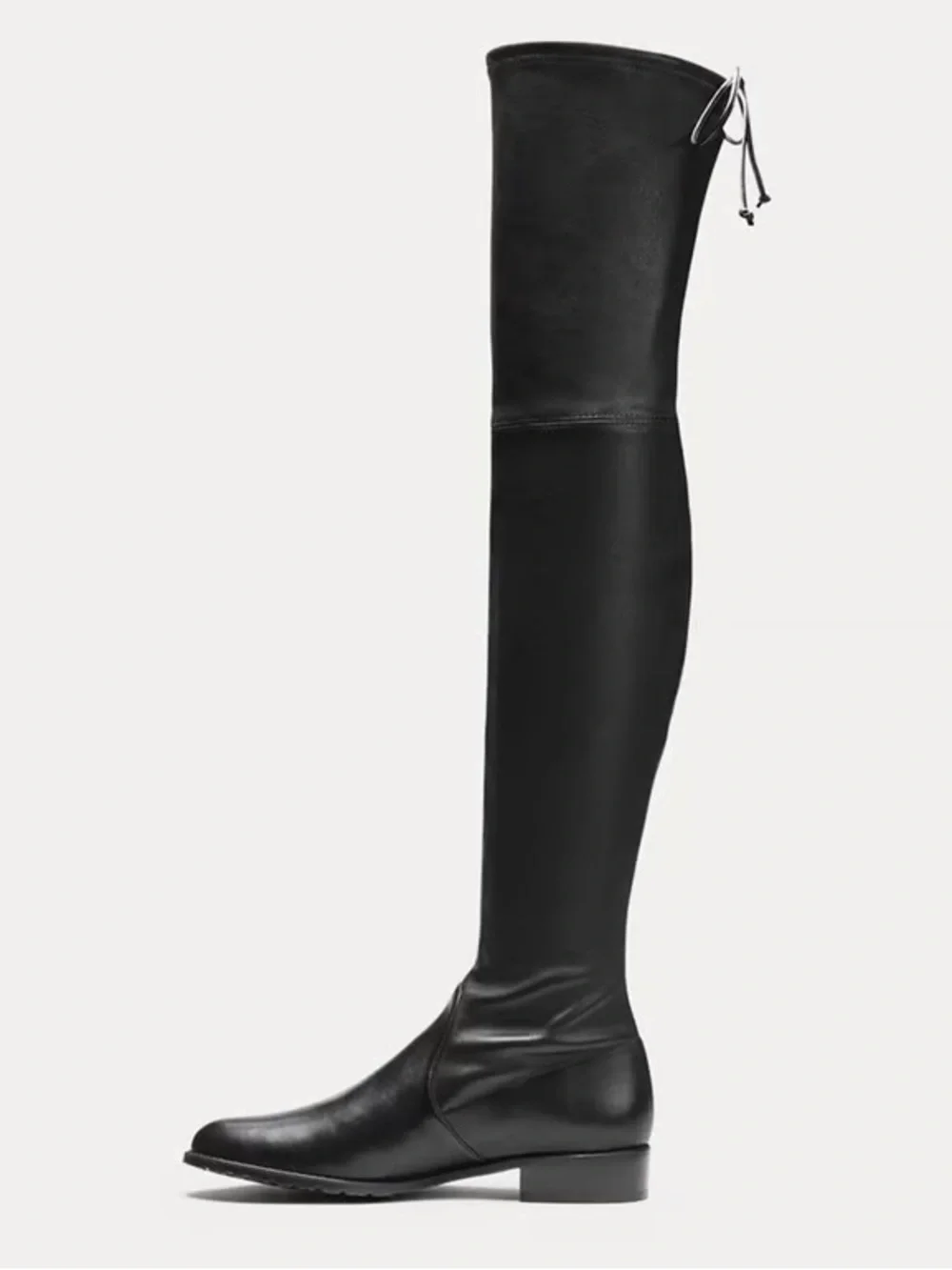 Stuart Weitzman LOWLAND OVER-THE-KNEE BOOT leather black